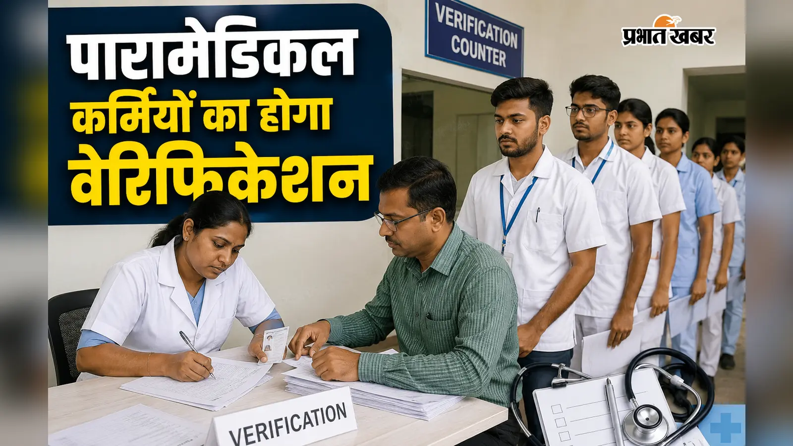 राज्य के सभी GNM-ANM और पारामेडिकल कर्मियों का होगा वेरिफिकेशन