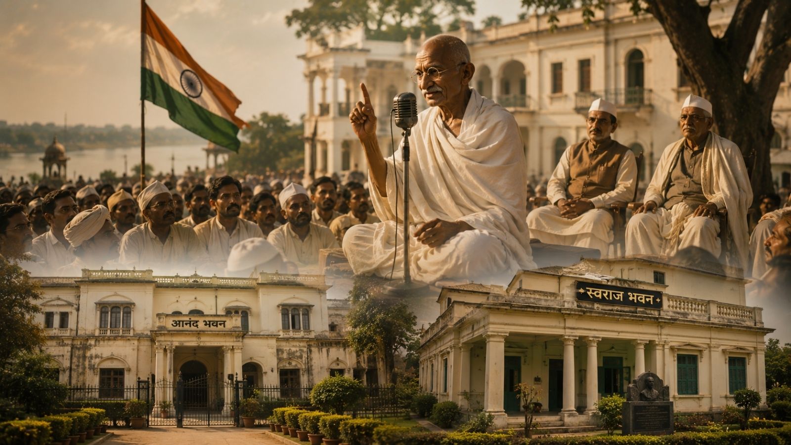 स्वतंत्रता आंदोलन का प्रमुख केंद्र रहा प्रयागराज (AI सांकेतिक तस्वीर)