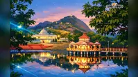 मंदार के अष्टकमल मंदिर में हुई विष्णु-लक्ष्मी की पूजा, मधुसूदन मंदिर में 5 बजे खुले पट, 31 अक्तूबर तक विशेष पूजा