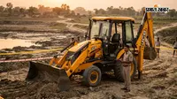 अवैध मिट्टी खनन पर बड़ी कार्रवाई: JCB जब्त, चालक फरार और 12 लाख का जुर्माना