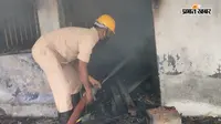 कुसुंडा स्टेशन पर आग लगने से अफरा-तफरी, जीआरपी और दमकल ने पाया काबू