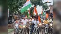 गोपालगंज: सासामुसा बाजार में निकली भव्य तिरंगा यात्रा, भारत माता के जयकारों से गूंजा बाजार