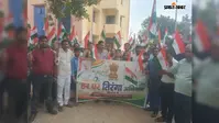 धोरैया में तिरंगा लेकर निकले सैकड़ों बच्चे, प्रभात फेरी से गूंजा बाजार; हर घर तिरंगा का दिया संदेश