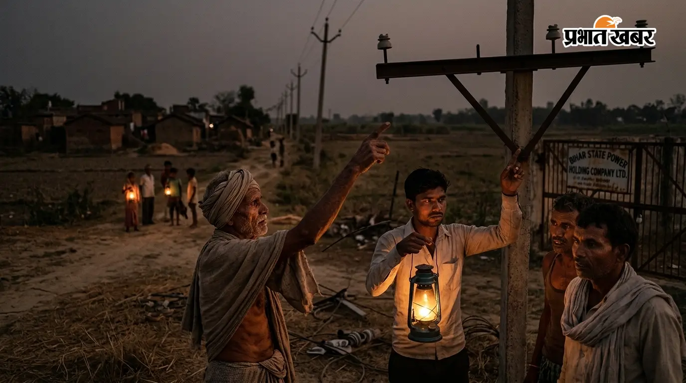 बरूराज में 25 पोल से 11 हजार वोल्ट का बिजली तार चोरी, दो दर्जन गांवों में छाया अंधेरा
