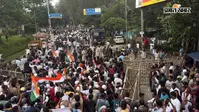 झारखंड विधानसभा घेराव में बैरिकेड तोड़ने और पुलिस पर हमले के मामले में केस दर्ज