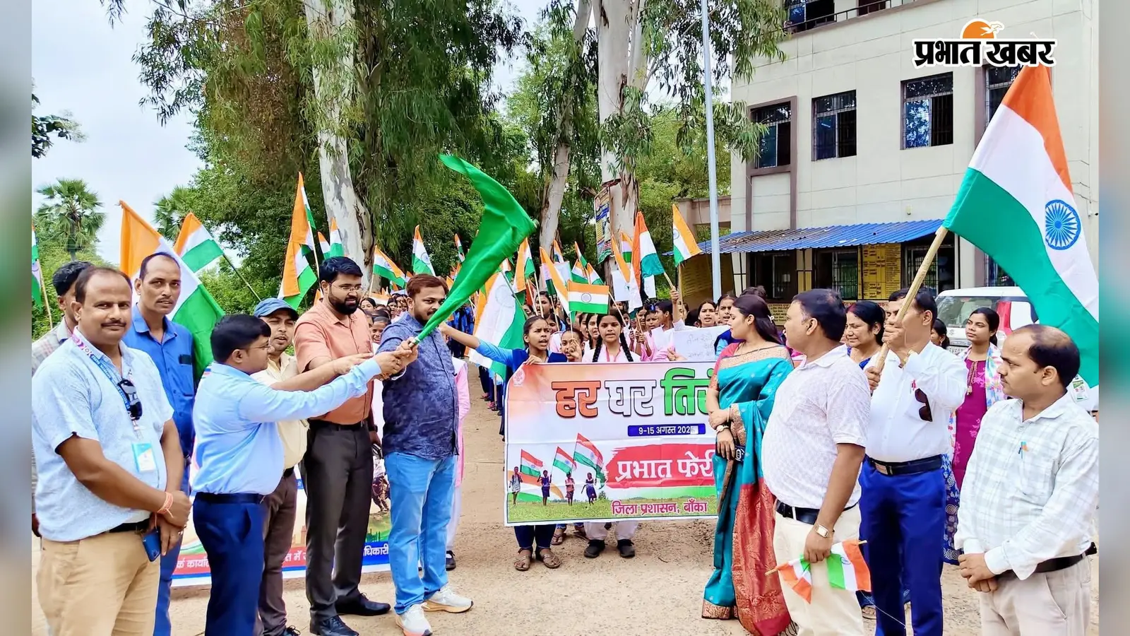 कटोरिया में गूंजा ‘भारत माता की जय’, छात्राओं ने निकाली भव्य तिरंगा यात्रा, देशभक्ति के रंग में रंगा शहर