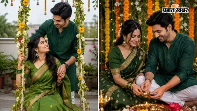 तीज पर कपल्स ऐसे कराएं फोटोशूट, तस्वीरों में दिखेगा प्यार और परफेक्ट लुक