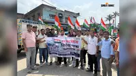स्वतंत्रता दिवस की पूर्व संध्या पर सोनवर्षाराज नगर पंचायत ने निकाली तिरंगा यात्रा; दिया एकता का संदेश