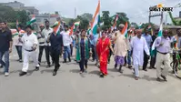 सिमराही में निकली भव्य तिरंगा यात्रा, चिलचिलाती धूप में भी नहीं थमा देशभक्ति का उत्साह