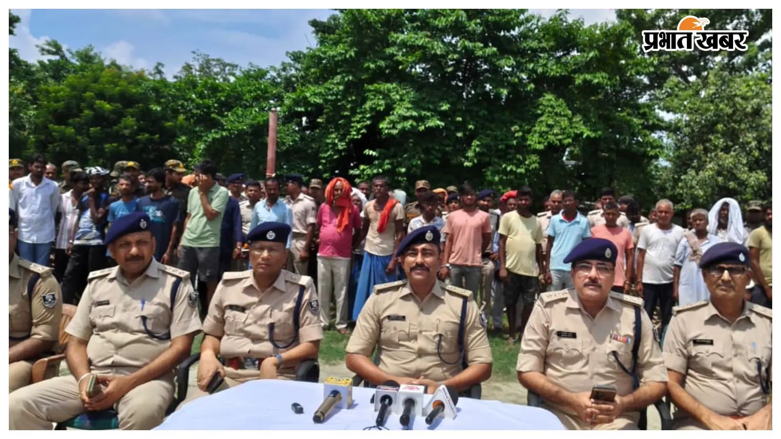 मुजफ्फरपुर पुलिस का 'ऑपरेशन क्लीन': एक ही रात में 342 शातिर दबोचे गए, 190 जेल भेजे गए