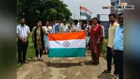 हर घर तिरंगा अभियान के तहत बारुण के विद्यालयों में निकली भव्य प्रभात फेरी