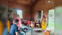 आंगनबाड़ी केंद्र में 32 बच्चे नामांकित, पहुंचे सिर्फ 11; चार ही पोशाक में मिले, अंडा दिवस पर भी नहीं मिला अंडा