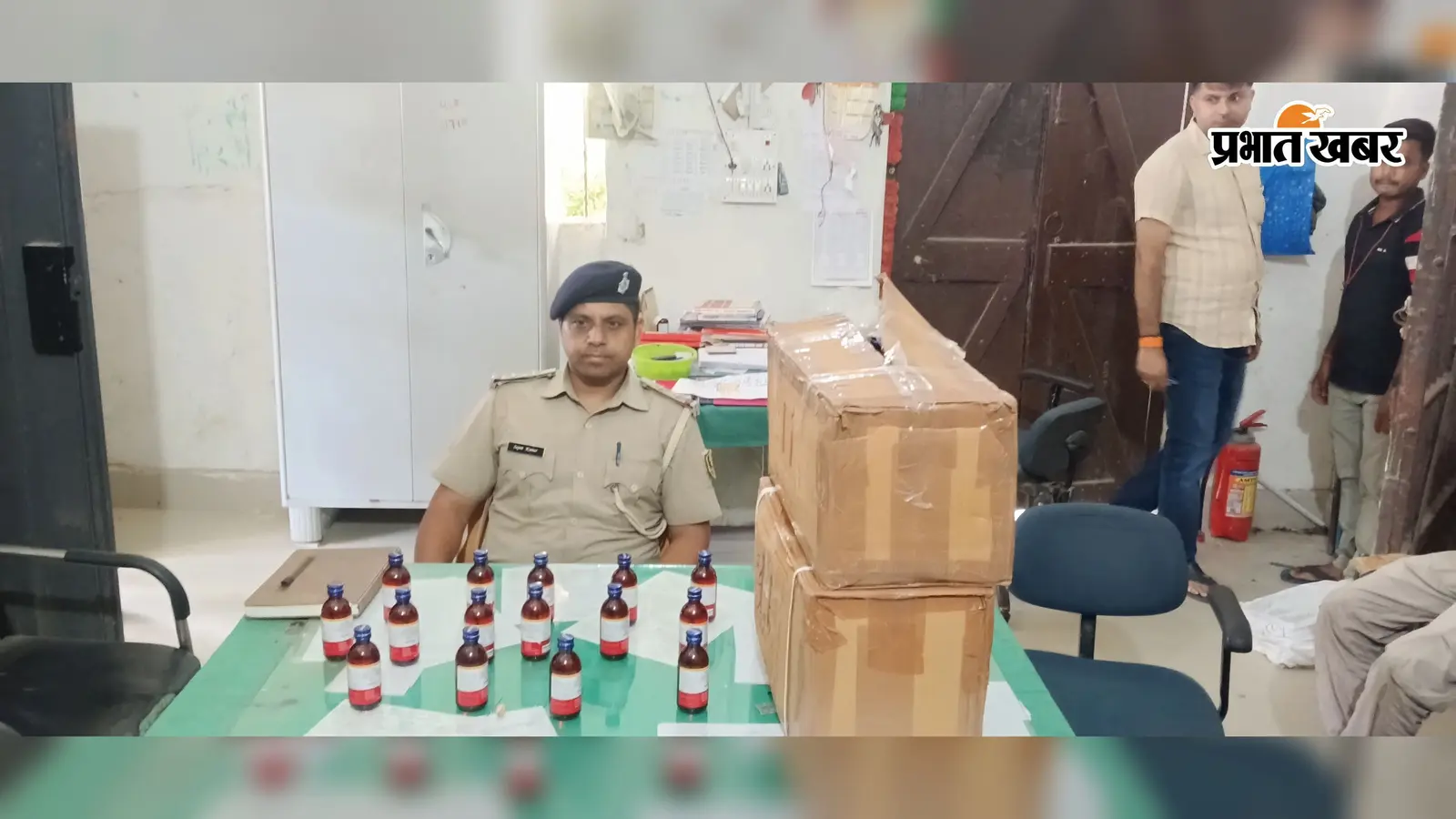 Khajauli: बोरे में छिपाकर ले जा रहा था 200 बोतल कफ सिरप, पुलिस ने तस्कर को दबोचा