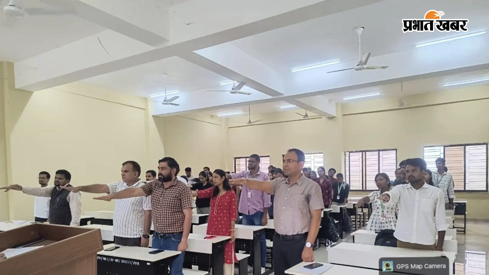 झारखंड केंद्रीय विश्वविद्यालय में चुनावी साक्षरता पर विशेष कार्यक्रम, नोडल ऑफिसर डॉ. शशांक कुलकर्णी ने समझाए अधिकार और कर्तव्य
