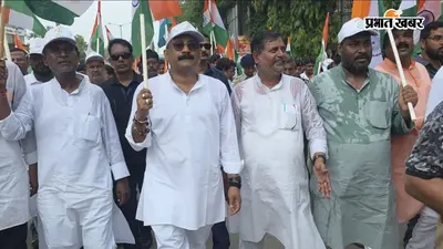 सासाराम में निकली भव्य तिरंगा यात्रा, प्रभारी मंत्री समेत डीएम-एसपी और विधायक हुए शामिल