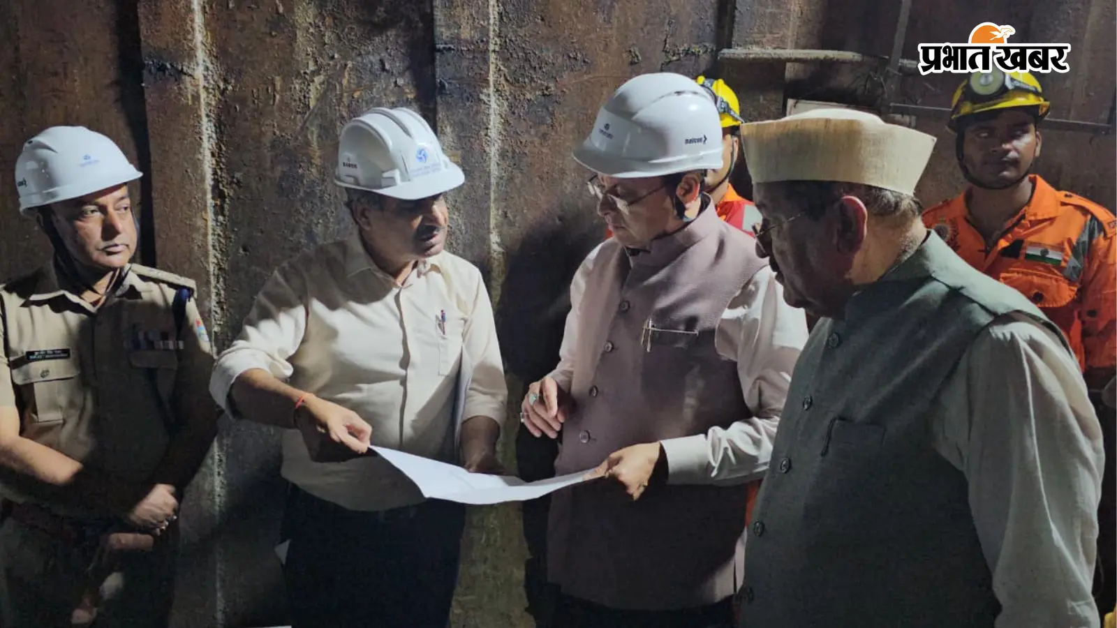 उत्तराखंड के CM पुष्कर सिंह धामी ने टीएचडीसी टनल हादसे का किया स्थलीय निरीक्षण, रेस्क्यू अभियान का लिया जायजा