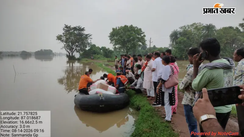 पांच जिलों में बाढ़ की स्थिति गंभीर, 3000 लोगों काे बचाया गया