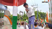 फारबिसगंज में महापुरुषों को श्रद्धांजलि, तिरंगा पदयात्रा के साथ गूंजे देशभक्ति के नारे