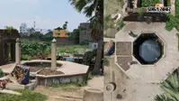 PHOTOS: 800 साल पुरानी बावली पर सूखाए जा रहा है गोबर के उपले, तस्वीरों में देखें संरक्षण का इंतजार कर रहा पटना का यह ऐतिहासिक धरोहर