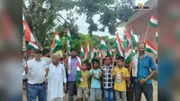 कुमारखंड में हर घर तिरंगा अभियान के तहत निकली प्रभात फेरी, देशभक्ति के नारों से गूंजा इलाका