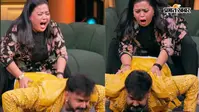 Bhojpuri Bawaal: भारती सिंह को पीठ पर बैठाकर पवन सिंह ने लगाए धड़ाधड़ पुश-अप्स, ‘भोजपुरी बवाल’ में दिखा पावर स्टार का दम