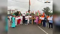 खड़गे के भाषण के बाद ‘गंगाजल से शुद्धिकरण’ का आरोप, खूंटी में कांग्रेस ने फूंका केंद्र का पुतला