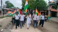 माधोपुर से निकली भव्य तिरंगा यात्रा, देशभक्ति के नारों से गूंजा पूरा इलाका