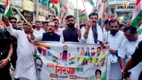 भाजपा की भव्य तिरंगा यात्रा में गूंजे भारत माता की जय के नारे, सांसद समेत कई नेता हुए शामिल
