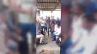 सड़क हादसे में बाइक सवार की मौत, ग्रामीणों का हंगामा, वाहन सवारों की पिटाई