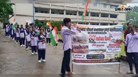 तिरंगा लेकर सड़कों पर उतरे दुलमी के छात्र, देशभक्ति के नारों से गूंज उठा पूरा इलाका