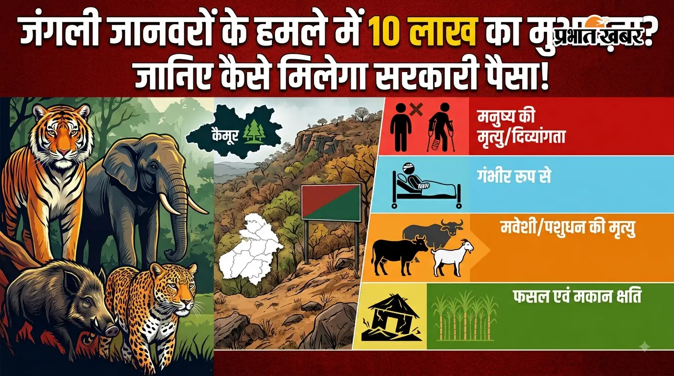 जंगली जानवरों के हमले में नुकसान हुआ तो न हों परेशान! सरकार देगी लाखों की आर्थिक मदद, जानें किसे मिलेगा कितना पैसा?