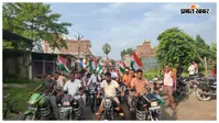 मोतिहारी में बाइक सवार युवाओं ने हाथों में थामा तिरंगा, दिया राष्ट्रीय एकता और भाईचारे का संदेश