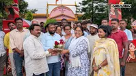 हेमंत सोरेन की बहन का तोरपा में स्वागत, झामुमो कार्यकर्ताओं में दिखा उत्साह