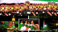 स्वतंत्रता दिवस के जश्न में डूबा बंगाल, तिरंगे की रोशनी में नहायी इमारतें, देखें तस्वीरें