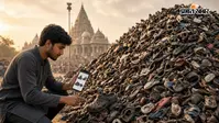 मंदिर में खो गई चप्पल, तो बंदे ने एआई से मांगी मदद, चुटकियों में मिल गई लोकेशन!