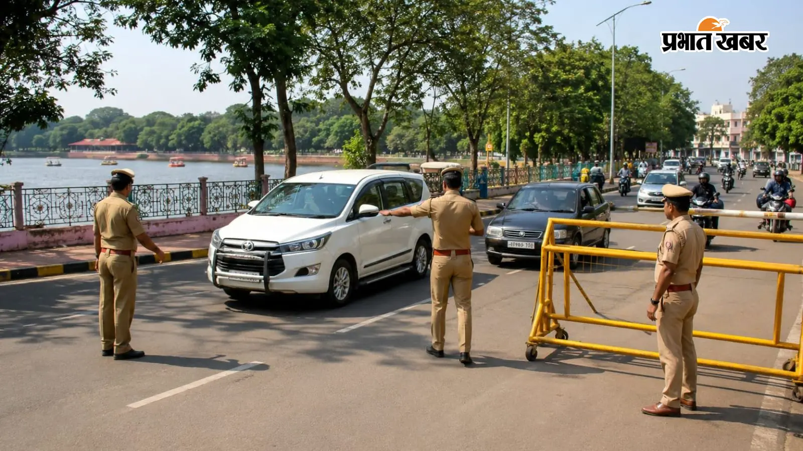 गोरखपुर में आज बदली गई ट्रैफिक व्यवस्था, नौकायान जाने वाले रास्तों पर डायवर्जन, वाहनों की नो-एंट्री