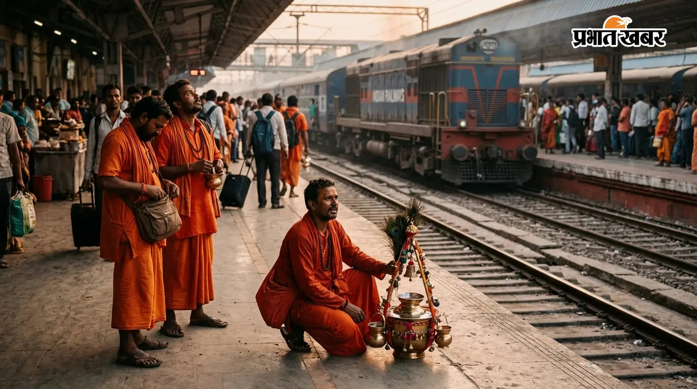 सावन स्पेशल ट्रेन 6 घंटे लेट, सुबह 6:30 की जगह दोपहर 12:22 बजे पहुंची समस्तीपुर