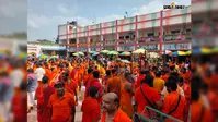 केसरिया रंग में रंगा बासुकिनाथ:17वें दिन बाबा फौजदारीनाथ के दरबार में उमड़ी भीड़