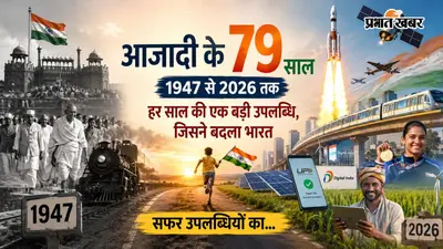 80वां स्वतंत्रता दिवस 2026 विशेष: 1947 से अब तक हर साल की एक बड़ी उपलब्धि, जिसने बदला भारत
