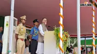 ‎उपराजधानी दुमका में राज्यपाल संतोष गंगवार ने किया झंडोत्तोलन, कहा - "युवाओं के हाथ में राज्य और देश का भविष्य"