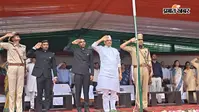 शहीद अशफाकुल्ला खां स्टेडियम में प्रभारी मंत्री बुलो मंडल ने फहराया तिरंगा, DM-SP रहे मौजूद