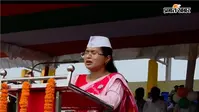 लोहरदगा में शान से लहराया तिरंगा, मंत्री शिल्पी नेहा तिर्की ने किया ध्वजारोहण