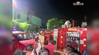 यूनियन बैंक की शाखा में आधी रात लगी भीषण आग, 3 घंटे बाद पाया काबू