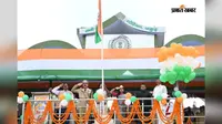 स्वतंत्रता दिवस पर शान से लहराया तिरंगा, उत्कृष्ट कार्य करने वाले पदाधिकारी-कर्मी सम्मानित