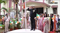 डीसी-एसपी समेत अधिकारियों ने फहराया तिरंगा, देश की एकता-अखंडता का लिया संकल्प