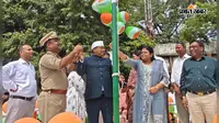 महुआ में धूमधाम से मना 80वां स्वतंत्रता दिवस, गांधी मैदान में शान से लहराया तिरंगा