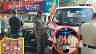 भगवा झंडे, कांवरियों का वेश और शराब की खेप... बलिया बॉर्डर पर तस्करों की चाल हुई फेल, 10 करोड़ की शराब जब्त