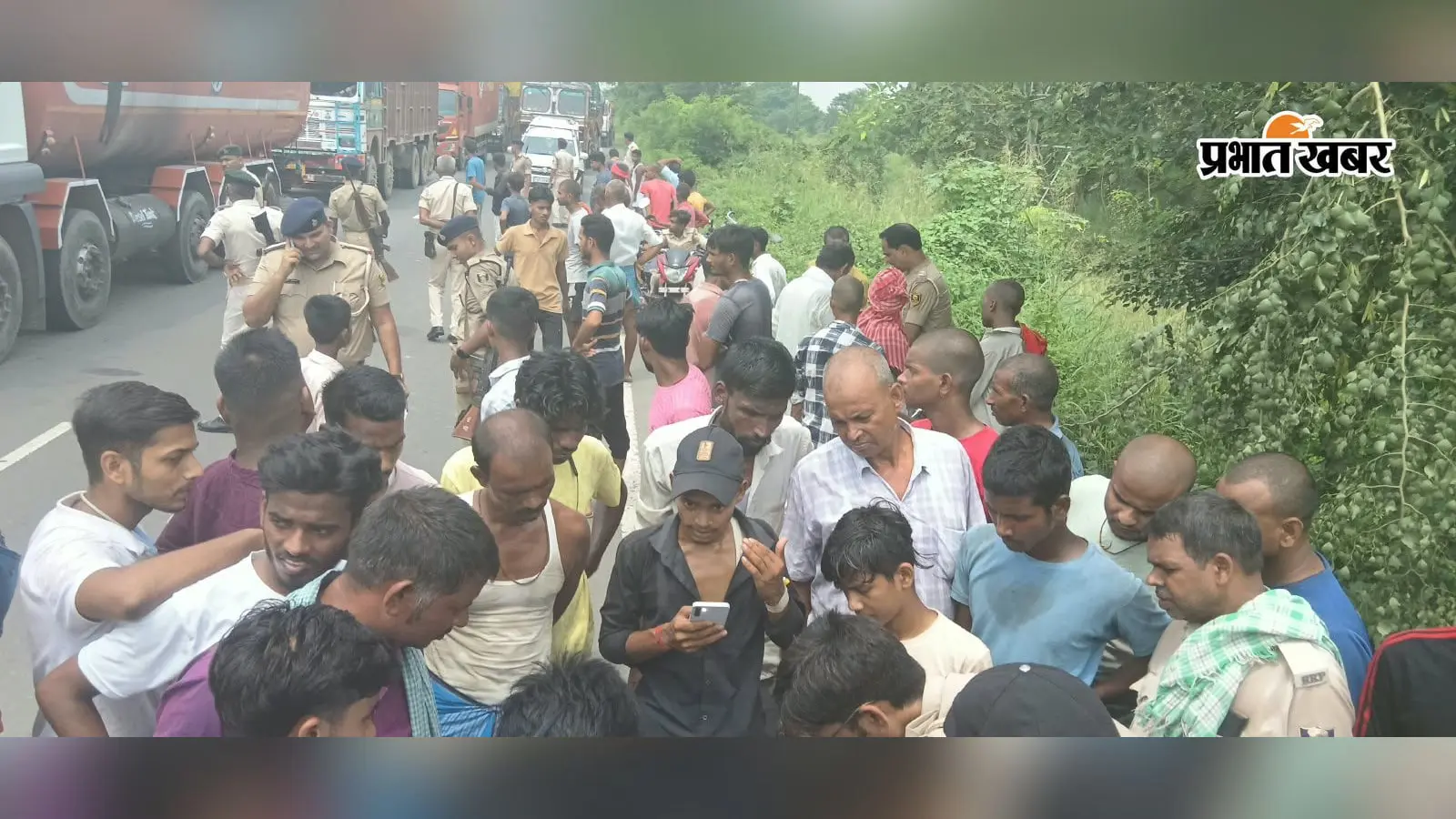 बेगूसराय में NH-31 पर दर्दनाक हादसा, चारा लाने निकले 55 वर्षीय व्यक्ति को अज्ञात वाहन ने कुचला; मौके पर मौत