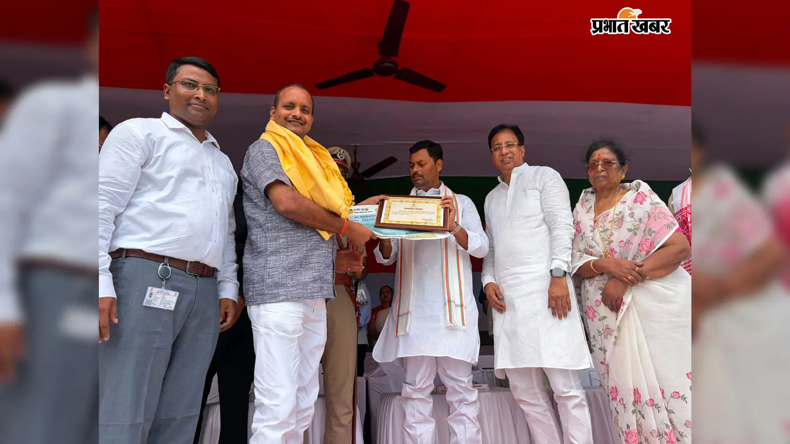 सर्वाधिक जीएसटी भरने पर अजय तिवारी को मिला भामाशाह सम्मान: लगातार दूसरी बार हासिल किया पहला स्थान