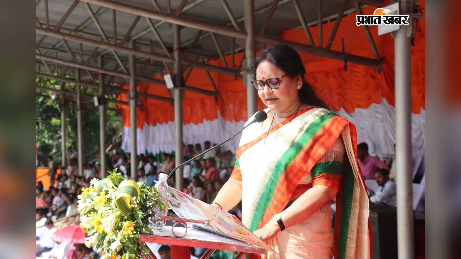 सिमडेगा में स्वतंत्रता दिवस का भव्य समारोह, डीसी कंचन सिंह बोलीं- आजादी अधिकार के साथ जिम्मेदारी भी